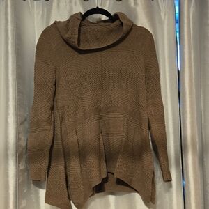 Eight Eight Eight Women's Cowl Neck Sweater - Brown